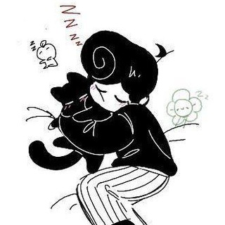 Telegram profile photo for DreamLand is falling down.
