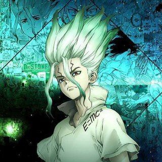 Telegram profile photo for Dr Stone Low Size Season 4 Dub Sub Dual Audio 480p 720p 1080p