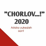 Telegram profile photo for Chorlov...! (Adabiy yuksalish sari)