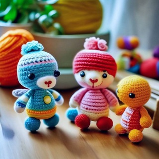 Telegram profile photo for Амигуруми|Crochet|рукоделие,вязание
