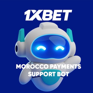 Telegram profile photo for MOROCCO Payments Support Bot 1XBET