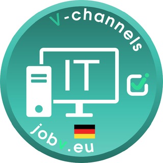 Telegram profile photo for jobv.eu - Работа в Германии 💻 IT/Информатика