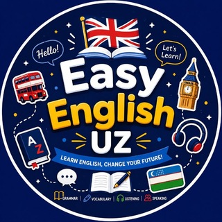 Telegram profile photo for 🇬🇧✨ Easy English 📚🎓