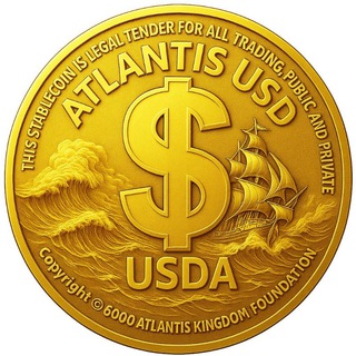 Telegram profile photo for π Atlantis USD (USDA) - Official Group π