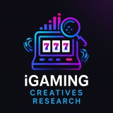 Telegram profile photo for iGaming Creatives Research