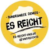 Telegram profile photo for Es reicht! • Berlin • Info