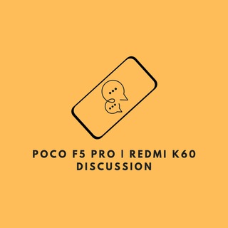 Telegram group profile photo for Poco F5 Pro / Redmi K60 | OFFICIAL