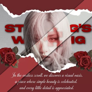 Telegram profile photo for Stepung's wording ᝰ⸙