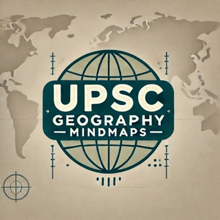 Telegram profile photo for UPSC GEOGRAPHY MINDMAPS