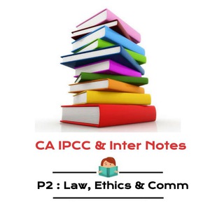 Telegram profile photo for P2 Corporate & Other Laws : CA Inter Notes