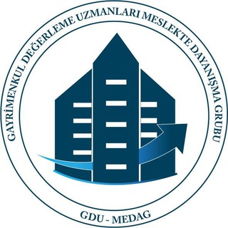 Telegram profile photo for GDU-MEDAG (Gayrimenkul Değerleme Uzmanları Meslekte Dayanışma Grubu)