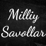 Telegram profile photo for Milliy savollar