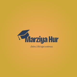 Telegram profile photo for Marziya Hur