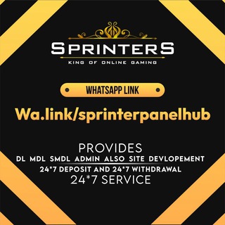 Telegram profile photo for SPRINTER PANEL HUB