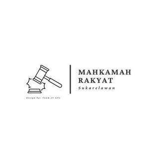 Telegram group profile photo for SUKARELAWAN MAHKAMAH RAKYAT 2.0