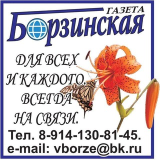 Telegram profile photo for Борзинская газета🗞