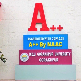 Telegram profile photo for DDU Gorakhpur University Gorakhpur family