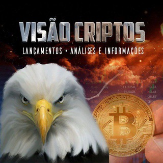 Telegram group profile photo for VISÃO CRIPTOS • LANÇAMENTOS • INFORMAÇÕES
