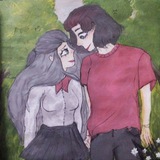 Telegram profile photo for Рисульки Тсукико🎨