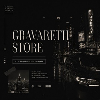 Telegram profile photo for `▸ client registry — gravareth store ˙✧.