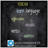 Telegram profile photo for فوائد في اللغة الإنجليزية. English