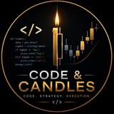 Telegram profile photo for Codes and Candles