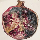 Telegram profile photo for pomegranate