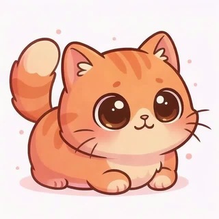 Telegram profile photo for Baby Vibing Cat Coin πΌπβ¨