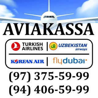 Telegram profile photo for Andijon Avia Kassa Biletlar