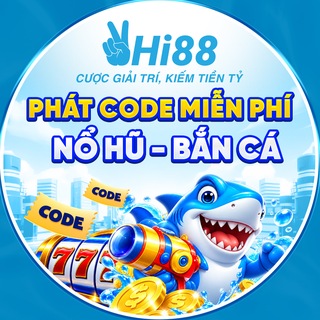 Telegram profile photo for Hi88 PHÁT CODE MIỄN PHÍ NỖ HŨ-BẮN CÁ