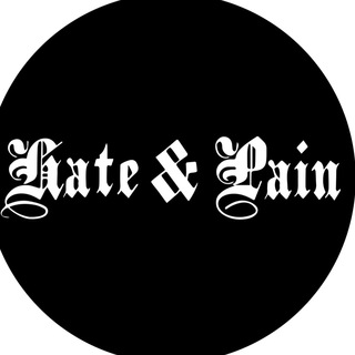 Telegram profile photo for hate & pain