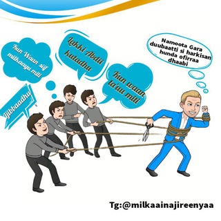 Telegram profile photo for MILKAA'INA JIREENYAA