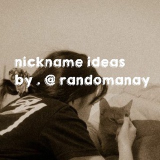 Telegram profile photo for nickname ideas