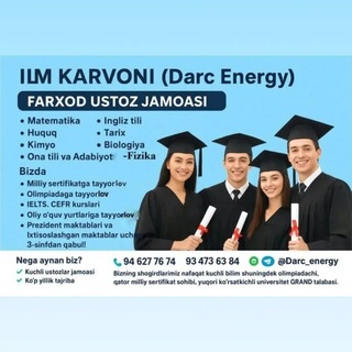 Telegram profile photo for ILM KARVONI ( Darc energy)