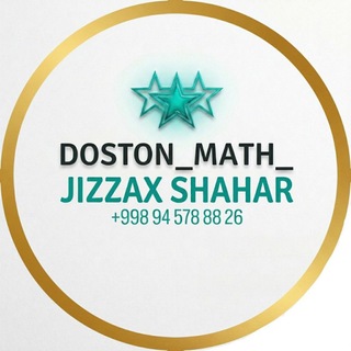 Telegram profile photo for Math Doston