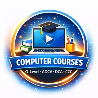 Telegram profile photo for Computer courses (O level, ADCA,DCA, CCC etc)