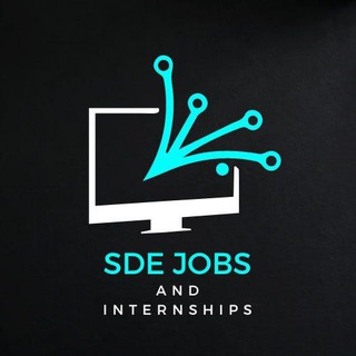 Telegram profile photo for SDE Jobs and internships