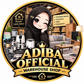 Telegram profile photo for 🏠ADIBA WAREHOUSE SHOP ( Boleh On Kutu )