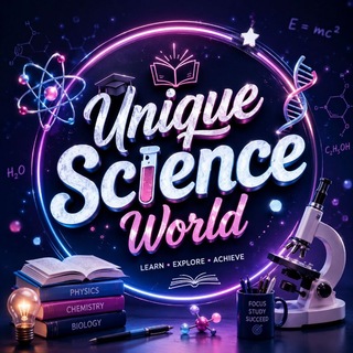 Telegram profile photo for 𝐔𝐍𝐈𝐐𝐔𝐄 𝐒𝐂𝐈𝐄𝐍𝐂𝐄 𝐖𝐎𝐑𝐋𝐃📚✍️