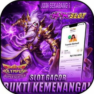 Telegram profile photo for BUKTI JACKPOT IPKSLOT OFFICIAL