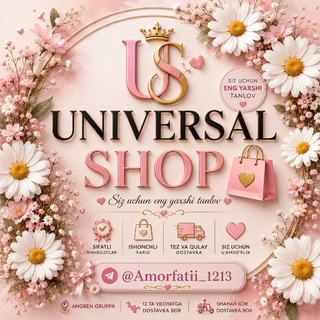 Telegram profile photo for ✨️🌸UNIVERSAL SHOP🛍