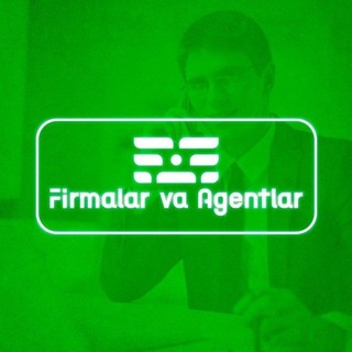Telegram profile photo for FIRMALAR VA AGENTLAR