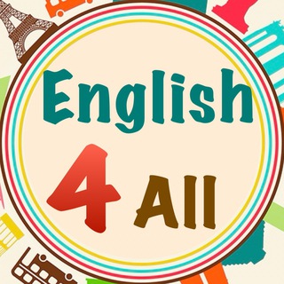 Telegram profile photo for English 4 All