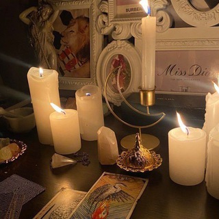 Telegram group profile photo for 🕯ТАРО | ПИАР - ЧАТ | АНКЕТЫ🕯