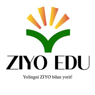 Telegram profile photo for ZIYO EDU o’quv markazi📚