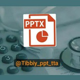 Telegram profile photo for TTA Tibbiyotga oid Prezentatsiyalar