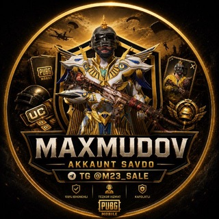 Telegram profile photo for MAXMUDOV SALE