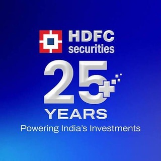 Telegram profile photo for HDFC securities Official