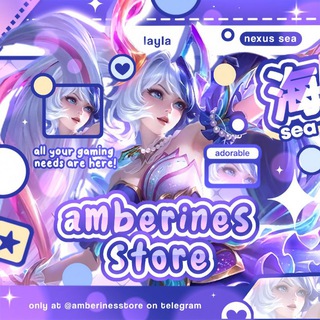 Telegram profile photo for JOKI ML AMBERINESSTORE
