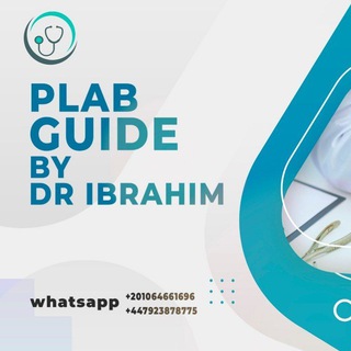 Telegram profile photo for PLAB 2/UKMLA BY DR Ibrahim ️
